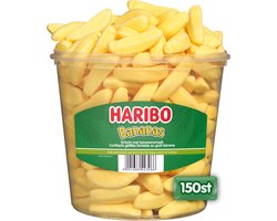 foto van Haribo Bananas - snoep in bananensmaak - silo met 150 stuks à 1050g