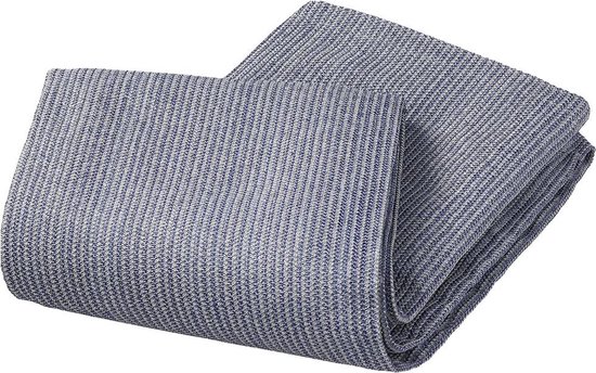 ProPlus Tenttapijt - 250 x 400cm - Tenttapijt Caravan - Gronddoek Tent - Voortenttapijt - Kampeertapijt - Water- en Vuil Doorlatend - Makkelijk te Reinigen - Geluiddempend - Extra Comfort - Sterk materiaal - UV-gestabiliseerd - Blauw/wit van ProPlus — afbeelding 5