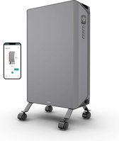 Duux Edge Oil - Smart Olieradiator met Thermostaat - 2000W Oliegevulde Radiator met Boost modus - Grijs