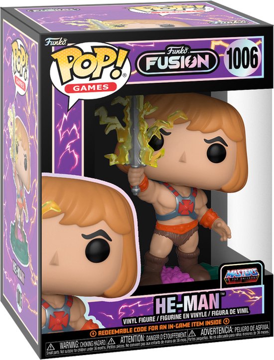 Masters of the Universe POP! Animation Vinyl Figures He-Man — afbeelding 2
