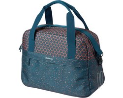 Basil Flair - Fietsschoudertas - 18L - Navy- Waterafstotend - Reflectiedetails