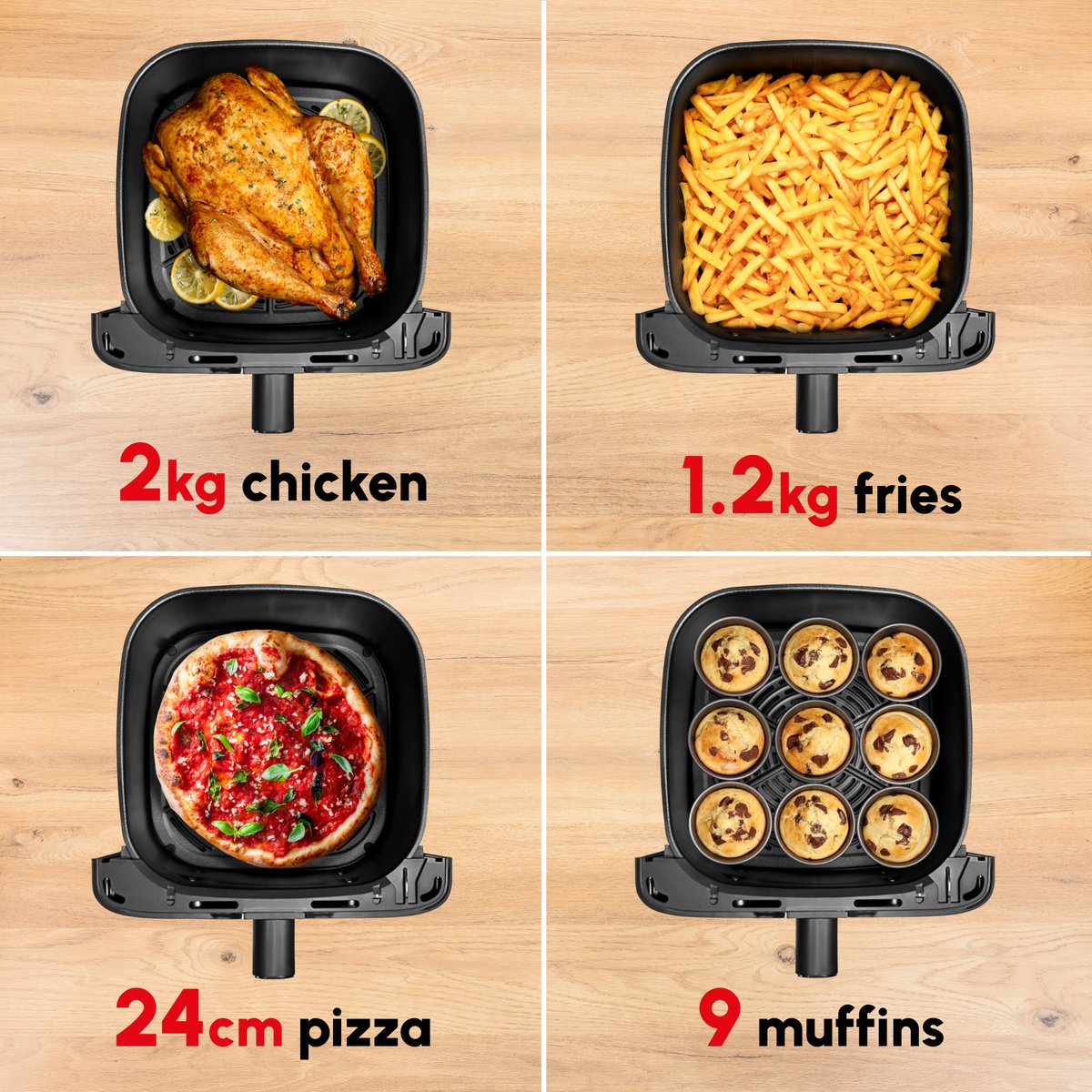Afbeelding 3 van Moulinex Easy Fry Mega EZ855BF - Airfryer - Grijs