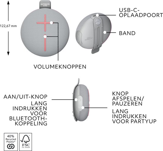 Ultimate Ears MINIROLL (Grey) (5/8)