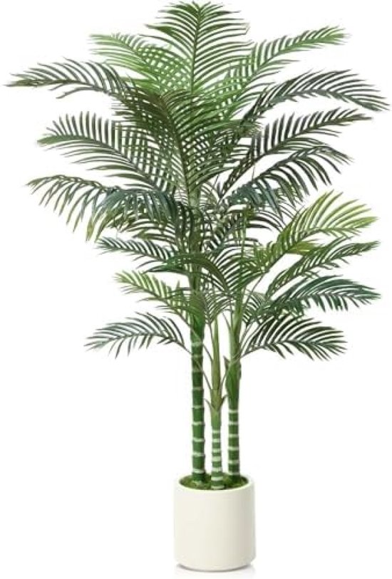 Kunstplant palm outdoor | 180 cm | een grote kunstpalm voor buiten - RHODÉ