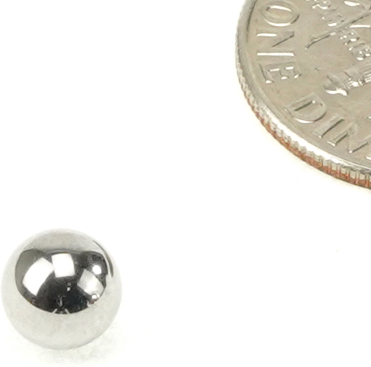 Loose Ball Bearings - Grade 25 Chromium Steel - 7/32'' (5,556 mm) (100 pcs)