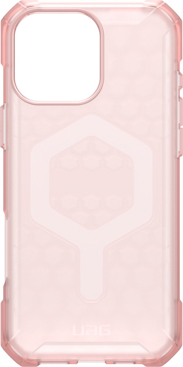 UAG - Essential Armor Mag geschikt voor iPhone 16 Pro Max Hoesje - rose pink