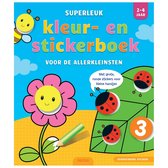 Superleuk kleur- en stickerboek voor de allerkleinsten 2-4 jaar