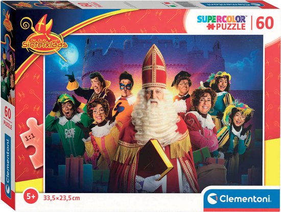 Clementoni De Club van Sinterklaas - Legpuzzel - Kinderpuzzel - 60 stukjes - Vanaf 5 jaar