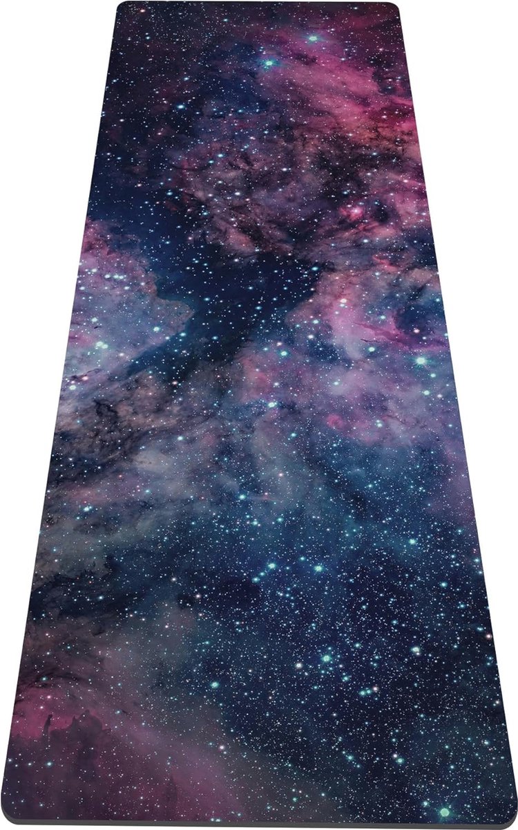 Antislip Yogamat voor Fitness en Pilates – 183 x 61 cm, Extra Dikke en Gevoerde Matte voor Optimale Grip en Comfort