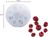 ZoeZo - Kaarsmal - Framboos - Kaars mallen - Siliconen mal - Zelf kaarsen maken - Gips & epoxy gieten - Zeep maken