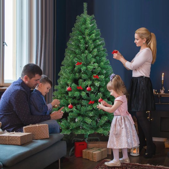 Yaheetech Künstlicher Weihnachtsbaum, 183 cm Schwer
