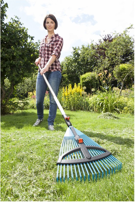 GARDENA Combisystem Bladhark Hark - Zonder steel - Werkbreedte verstelbaar van 35 tot 52 cm van GARDENA — afbeelding 4