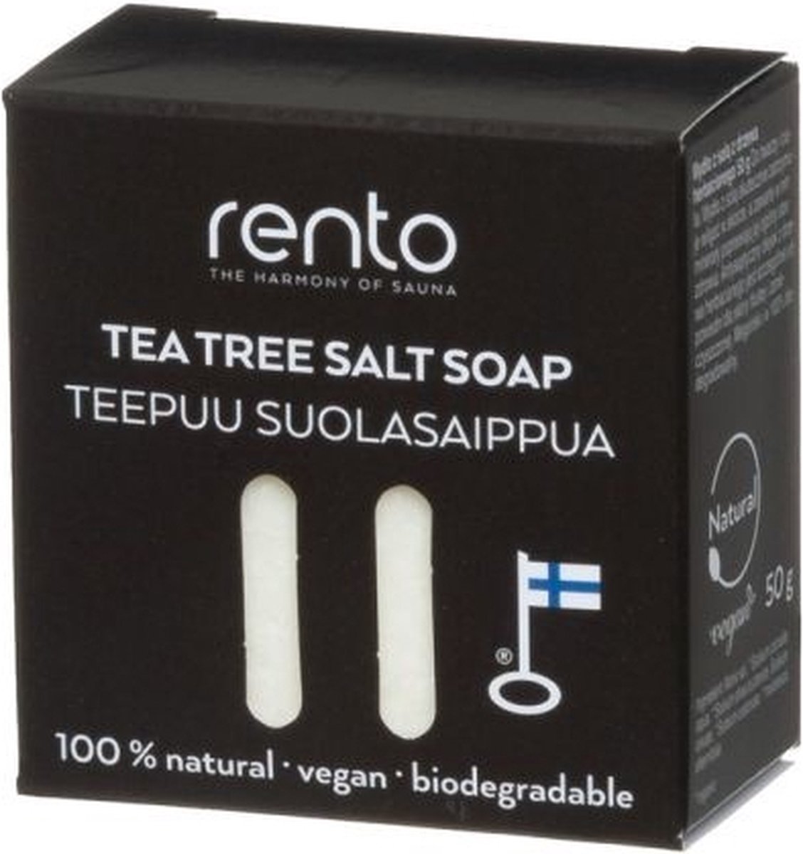 Goedkoopste Rento Teatree zoutzeep 50 gram
