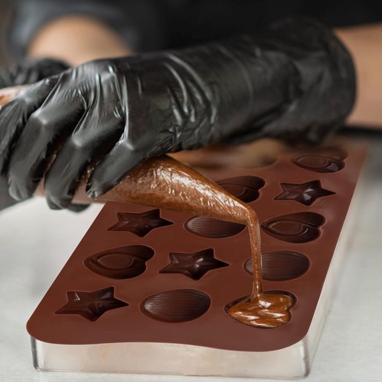 Siliconen Mousse Cake Mold, Bakewerk Dessert Mousse DIY Chocolade Zeep Kaars Mould, 7 Inches Ronde Hart