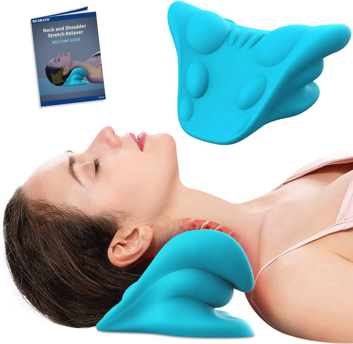 Goedkoopste 3-in-1 Nekstretcher en Rugstretcher voor Nek- en Rugpijnverlichting