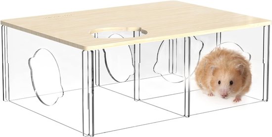 Hamsterscaping Hamsterhaus Birte für Mäuse und Zwerghamster! | DRD Knaagdierwinkel® Nagershop