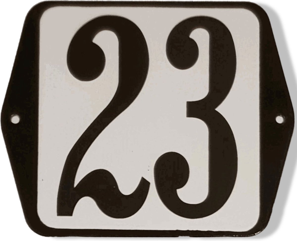 Huisnummer standaard nummer 23