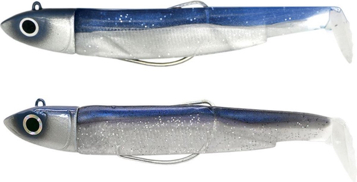 Fiiish Black Minnow Double Combo Off Shore Blue - Electric Blue No. 2 (90) - 10g