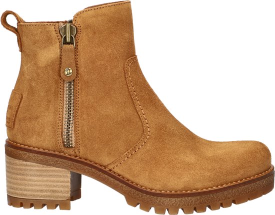 Panama Jack Pauline - Rits- & gesloten boots voor vrouwen - Cognac
