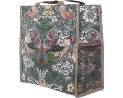 Cityshopper - Schoudertas - Strawberry Thief Grey - Grijs - William Morris