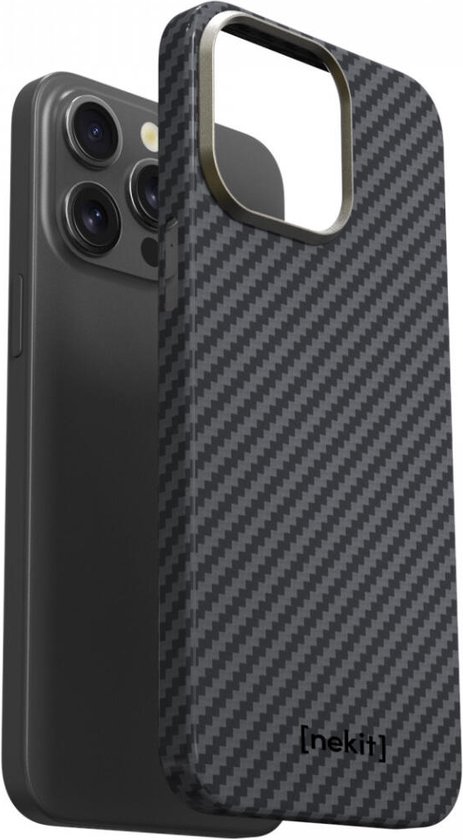 Apple iPhone 15 Hoesje met MagSafe Back Cover Matte Grijs Apple iPhone 15 Hoesje met MagSafe Back Cover Matte Grijs