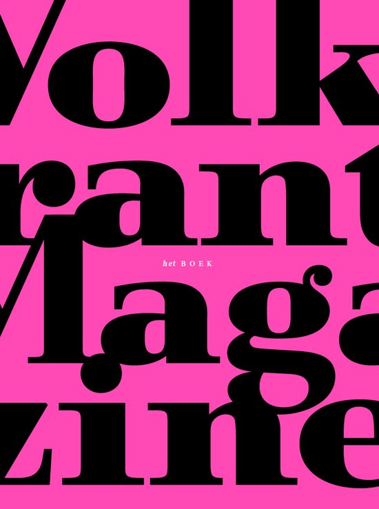 Volkskrant Magazine - het boek
