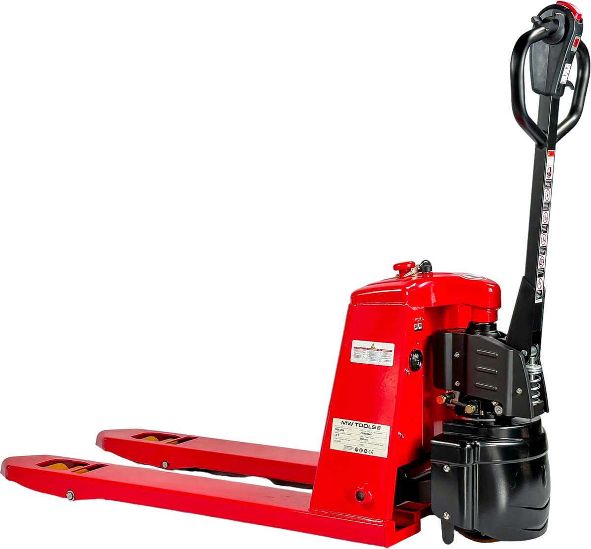 Elektrische transpallet 1,5T met accu 50Ah MW Tools TPL1502E