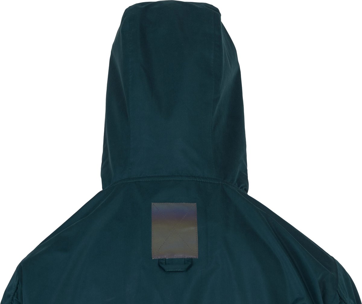 AGU Long Bomber - Dames Regenjas - Bomberjas - Groen - Waterdicht en Ademend Poray 5000 - Verstelbare Capuchon - Neopreen Manchetten - L — cadeau in Sport & Outdoor - foto 3