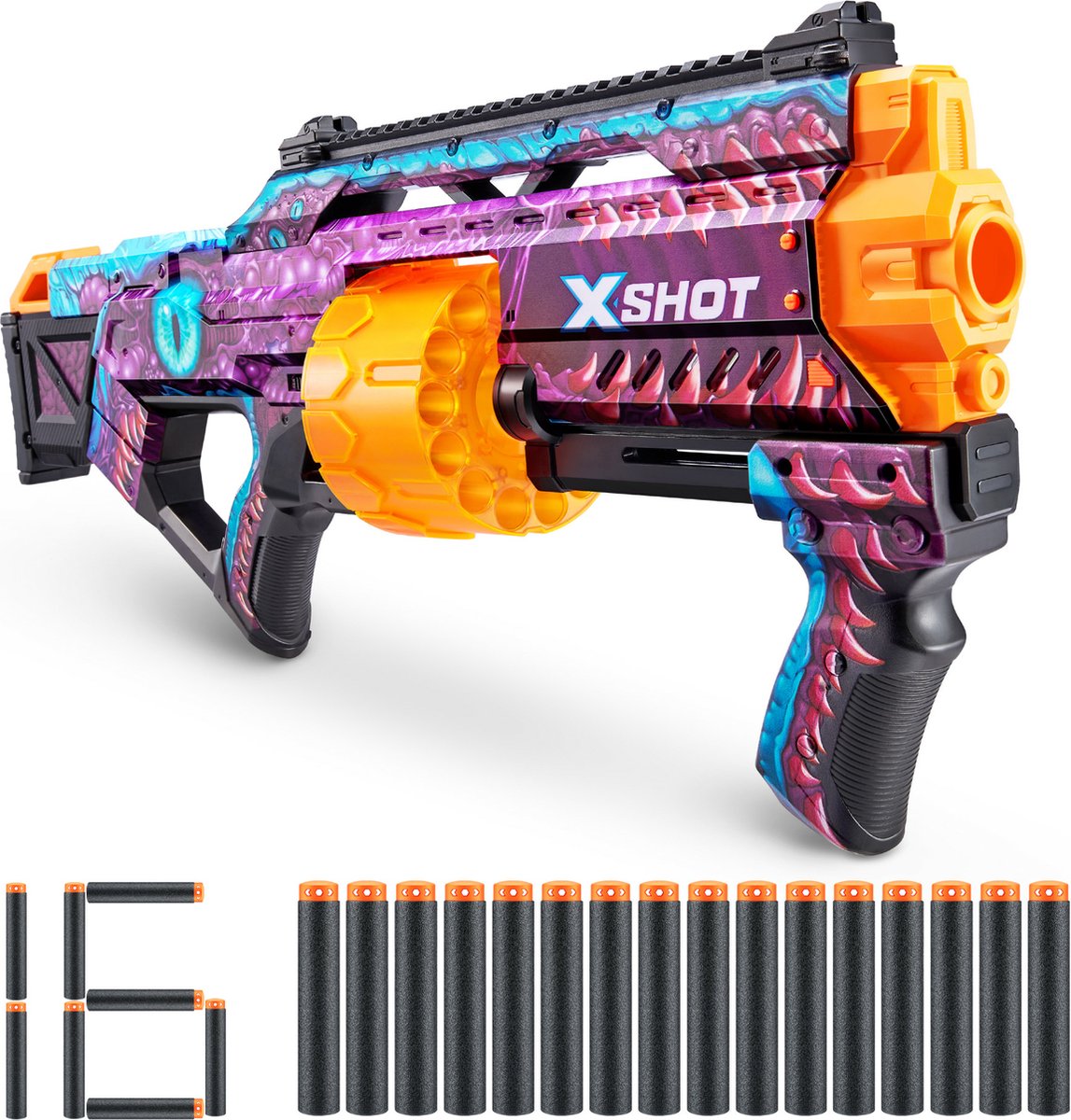 ZURU X-Shot Skins Last Stand met 16 Darts