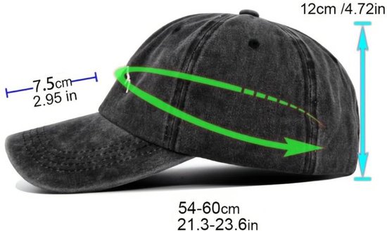 Bovista Pet - Casquette de baseball - Casquette de sport - Sport - Unisexe - Blauw