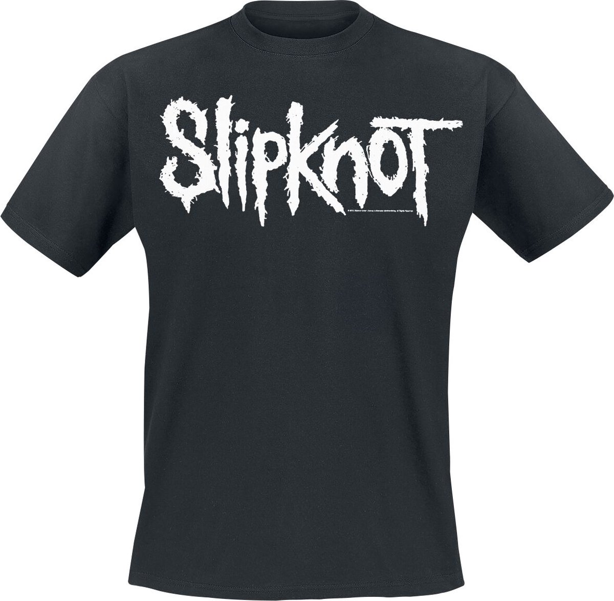 Slipknot White Logo Unisex T-shirt - zwart - 5XL