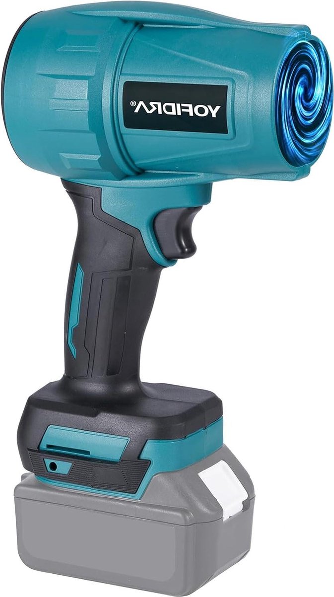 Draadloze Bladblazer Makita Waitley Bladblazer Voor Makita 18V - Draadloos, Luchtsnelheid Tot 297 Km/u, 6 Snelheden, Zonder Batterij Bladblazer Makita 18V