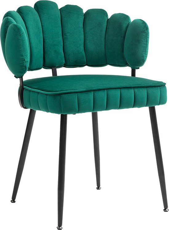 JINPALAY Set 4 stuks fluwelen eetkamerstoelen moderne keukenstoelen groene gewatteerde stoelen met hoge rugleuning voor slaapkamer woonkamer gouden poten verstelbaar metaal (groen, 4 JINPALAY Set 4 stuks fluwelen eetkamerstoelen moderne keukenstoelen groene gewatteerde stoelen met hoge rugleuning voor slaapkamer woonkamer gouden poten verstelbaar metaal (groen, 4