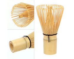 WiseGoods Premium Bamboe Matcha Klopper - Thee Accessoires - Cadeau - Mixer - Handmixer - Gezondheid - Keuken Tools - Poeder Garde WiseGoods Premium Bamboe Matcha Klopper - Thee Accessoires - Cadeau - Mixer - Handmixer - Gezondheid - Keuken Tools - Poeder Garde
