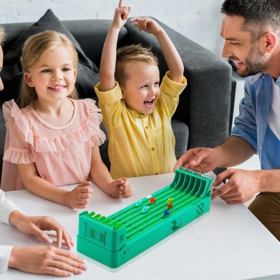 OCreon Kids Line Up 4 Tafelspel - 4 Op Een Rij Interactief Schaakbord Voor Kinderen Educatief Speelgoed