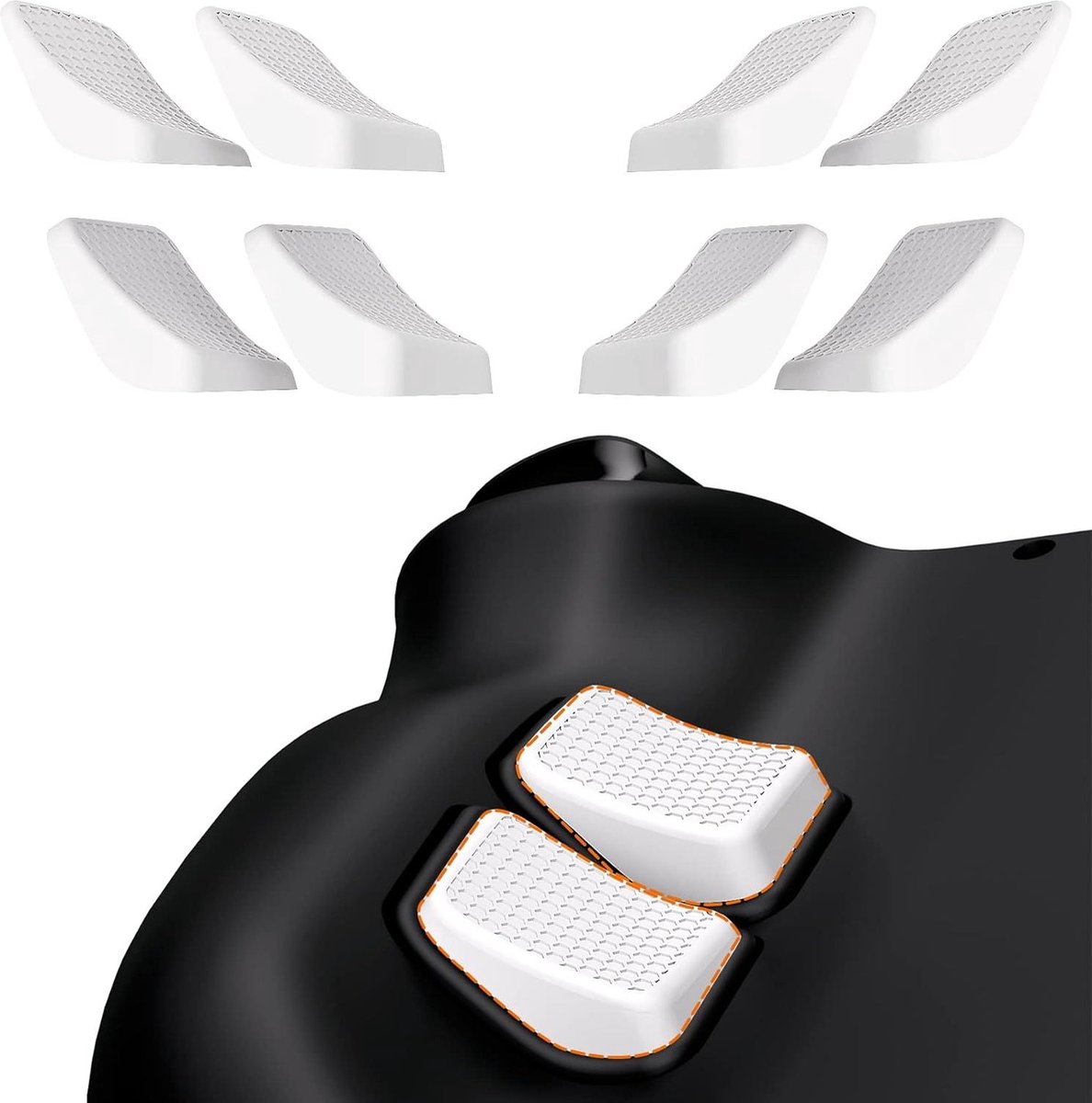 Verbetering Terug Knoppen Set voor Grip Verbetering Kit Steam Deck – Bescherming Knoppen – 2 Diktes
