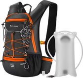 Bol.com WoYoW® - Fietsrugzak - Ultralicht 16L Backpack - 2L Knob TPU Water Bag - Waterbestendig - Verstelbare Schouderbanden - F... aanbieding