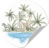 Chambre d'enfant - Animaux tropicaux