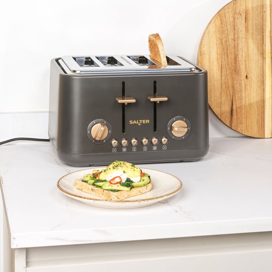 Salter EK5823CBVDE Pebble 4-Slice Toaster - kopen bij