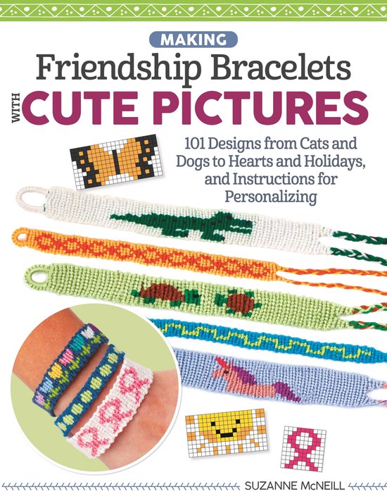 Making Friendship Bracelets with Cute Pictures - cover