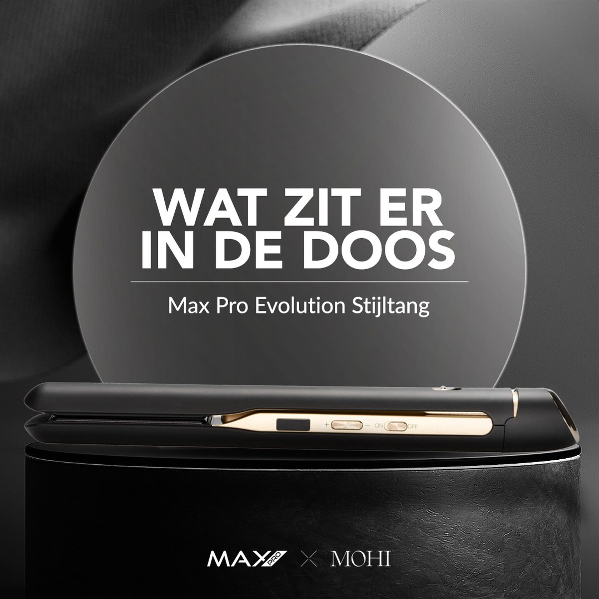 Max Pro Aurum Draadloze Stijltang - Oplaadbaar - Verwarmt - afbeelding 3