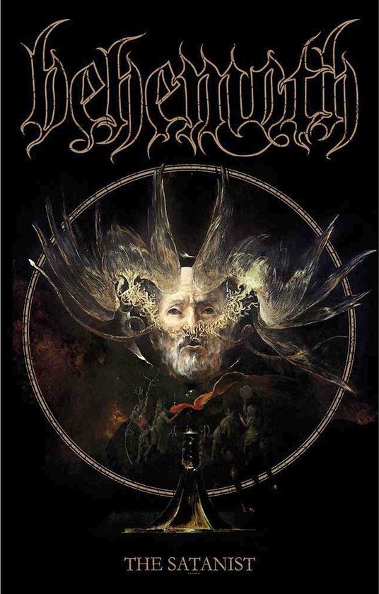 Behemoth - The Satanist Textiel Poster - Zwart