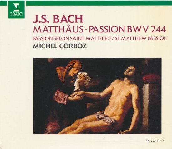 J.S. Bach Matthäus-Passion BWV 244, passie volgens Sint Mattheu met een schilderij van de Pieta.