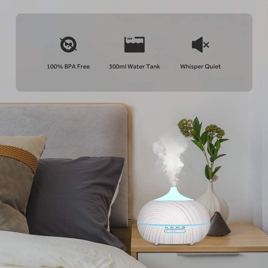 150ml Aroma Essentiële Olie Diffuser Ultrasone Luc... – Vicedeal