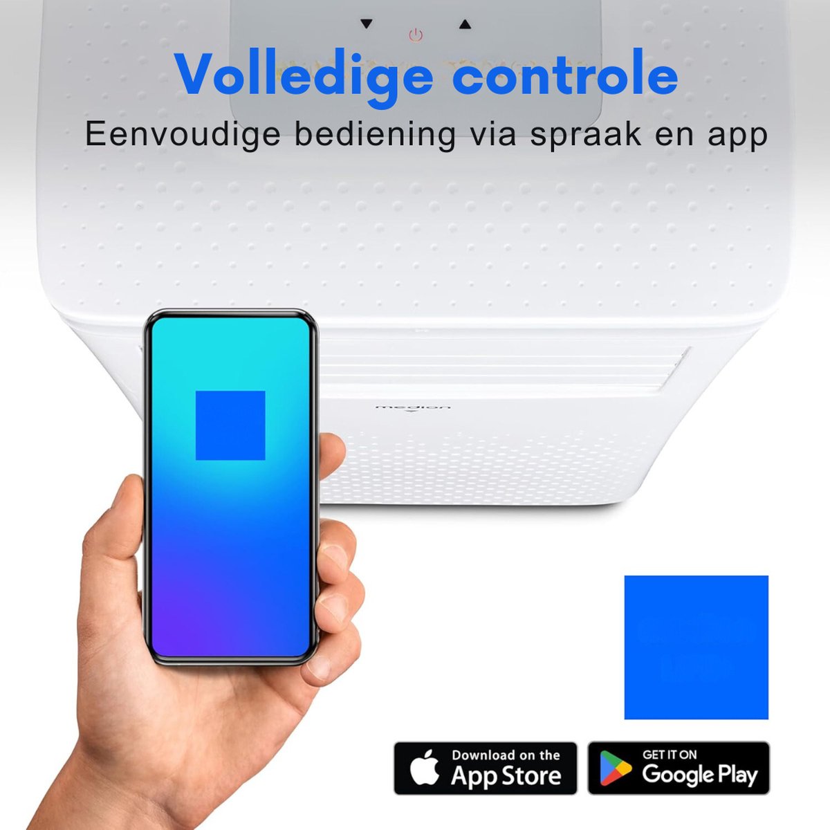 Afbeelding 3 van Mobiele Airco Zonder Buitenunit - 7000 BTU - Mobiele App - Energieklasse A