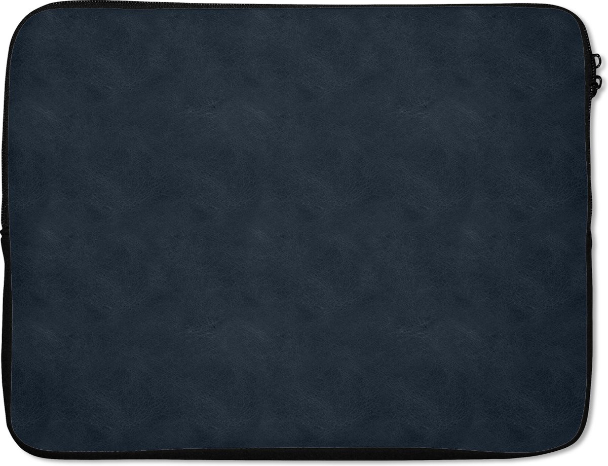 Laptophoes - Leer print - Dieren - Structuur - Laptop - 15 6 Inch - Laptop sleeve