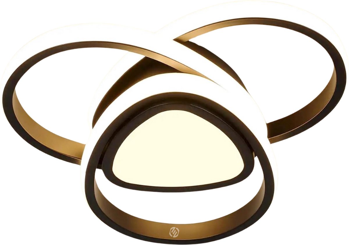 Equivera Plafonaire Lamp - Lamp - Plafond Lamp - Plafonnaire Lamp - Plafondlamp Warm licht