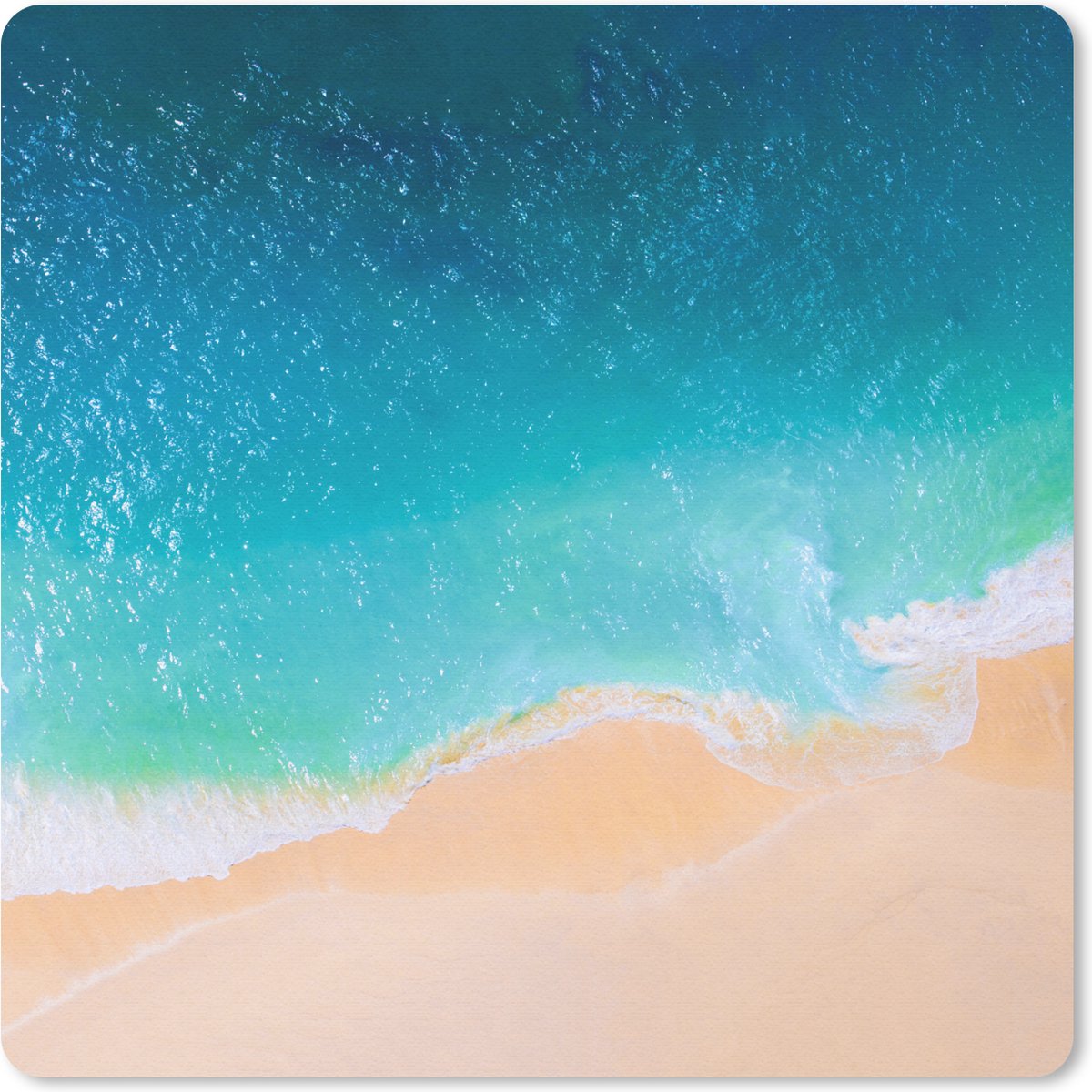 Muismat 30x30 cm - Mousepad Strand - Water - Bali - Muismatten