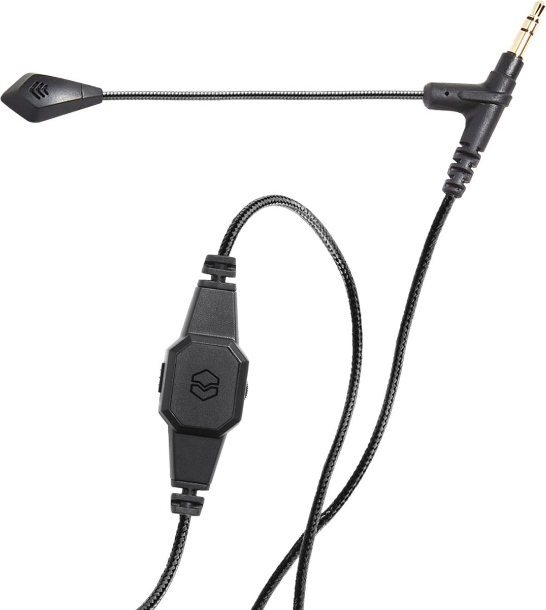 V-MODA BoomPro Koptelefoonkabel met Microfoon - Zwart