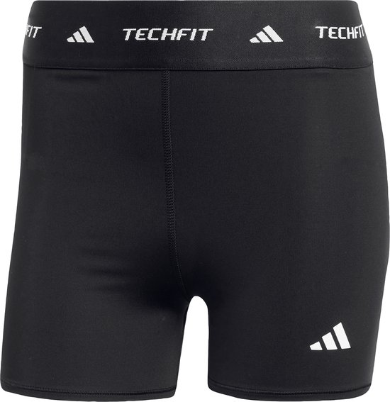 Adidas Performance Techfit Stay In Play Korte Legging - Dames - Zwart van adidas-performance — afbeelding 3